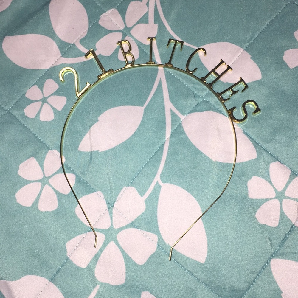 🔥👑🍾🥂21st Birthday Headband